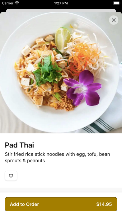 Thonglor Thai Bistro Screenshot