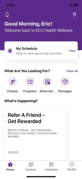 Game screenshot ECU Health Wellness mod apk
