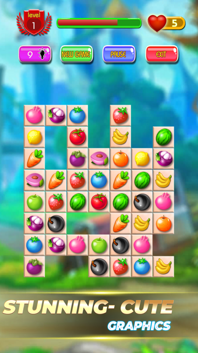 Onet Connect Fruit Blaze Blitz Screenshot