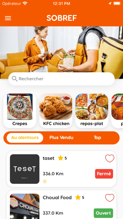 Sobref client Screenshot