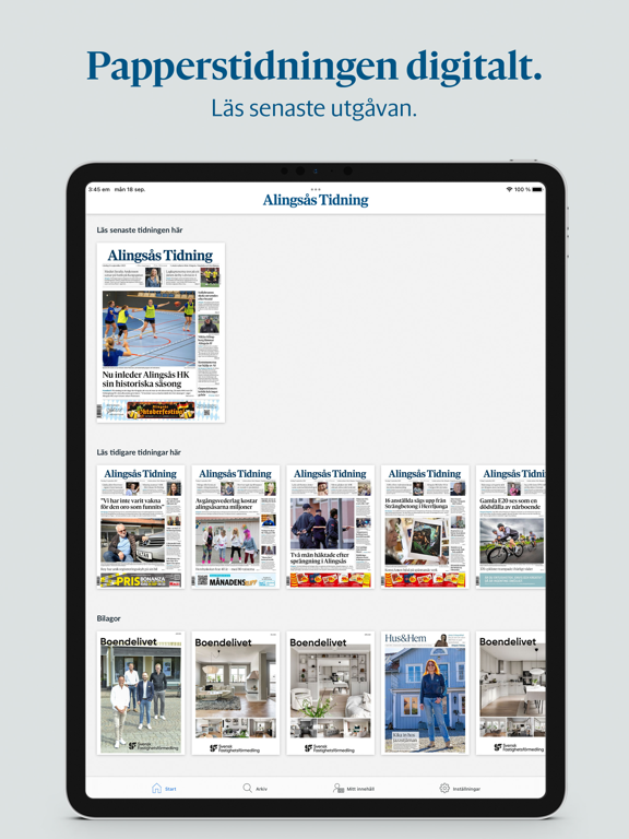 Alingsås Tidning e-tidningのおすすめ画像1