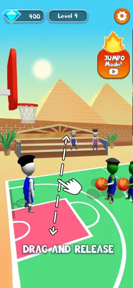 Game screenshot Basketball Block:Jump & Defend apk