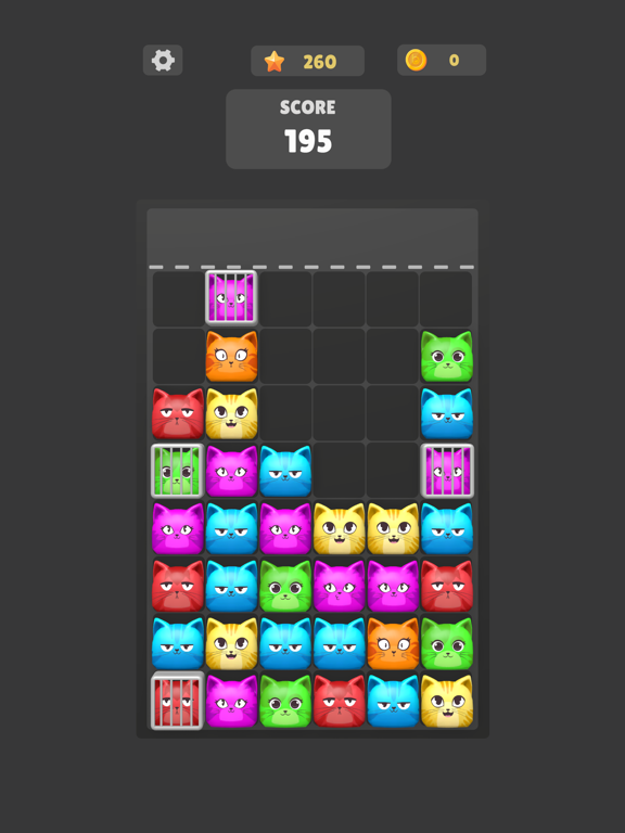 Screenshot #4 pour Cat Merge Mania