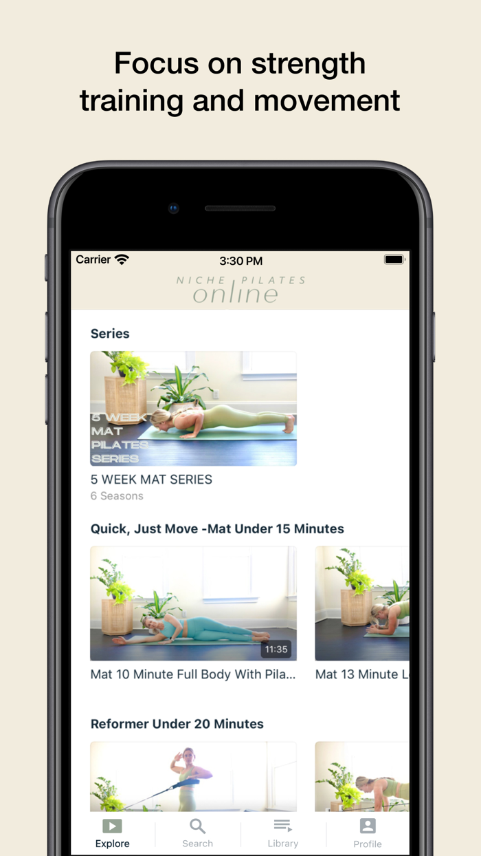 Niche Pilates Online
