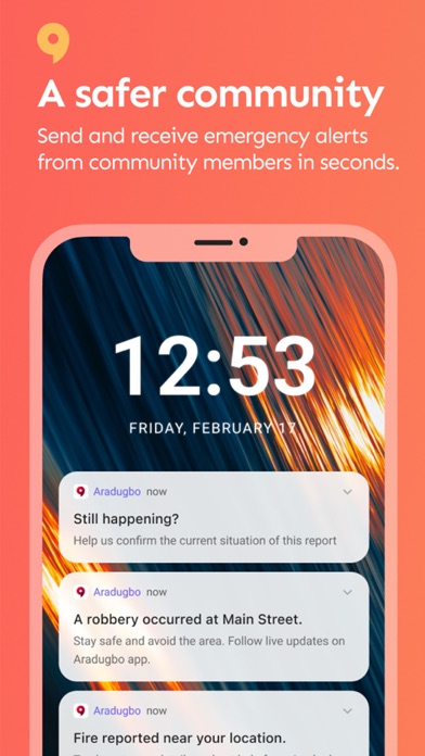 Arad. iPhone screenshot 2 - Social Networking app