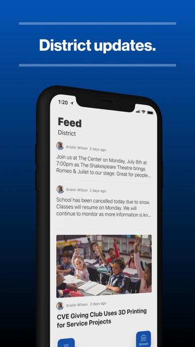 Parkston School District, SD Screenshot