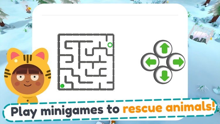 Animals to the rescue: puzzles