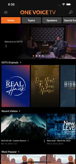 Game screenshot One Voice TV - OVTV apk