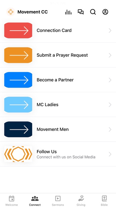 Movement Church Celina Screenshot