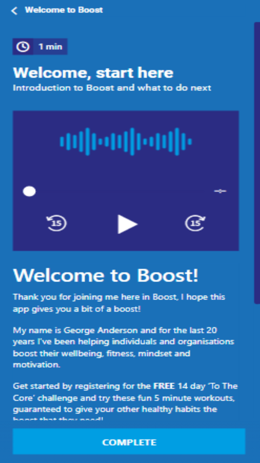 #2. Boost Wellbeing & Performance (iOS) 由: George Anderson