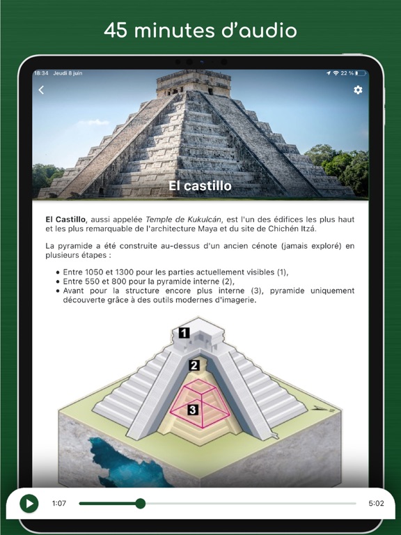 Screenshot #6 pour Audioguide de Chichén Itzá