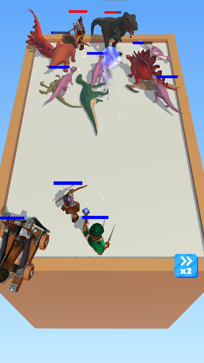 Merge Dino Fighters