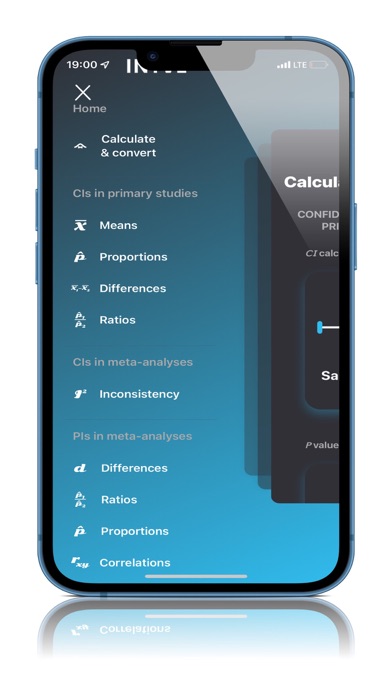 INTVL - Medical statistics Screenshot