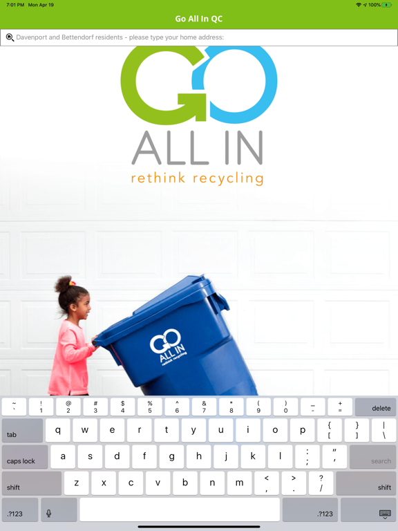 Go All In QC iPad screenshot 1 - Reference app