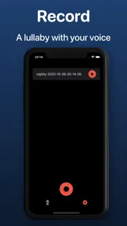 baby night record voice loop iphone screenshot 2