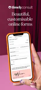 Timely Consult - Custom Forms screenshot #1 for iPhone
