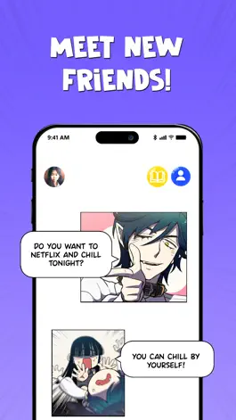 Game screenshot Comic Chat - Make Friends apk
