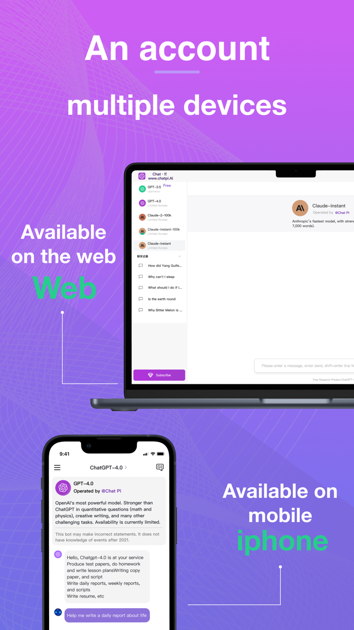 AI Chat-Poe AI chatbot ChatPi
