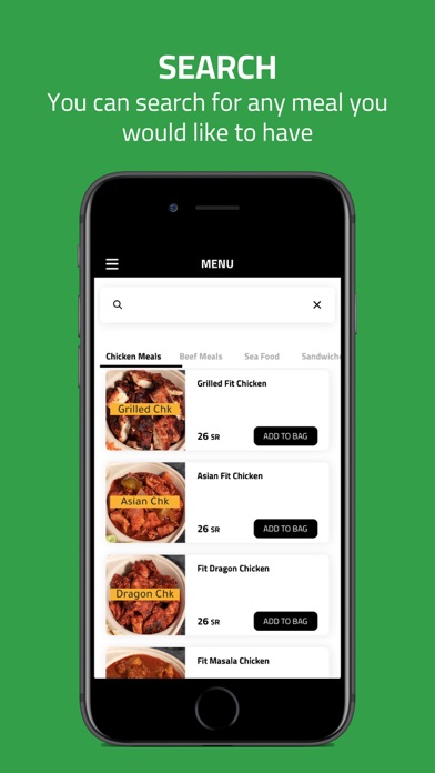The Fitness Meals Screenshot