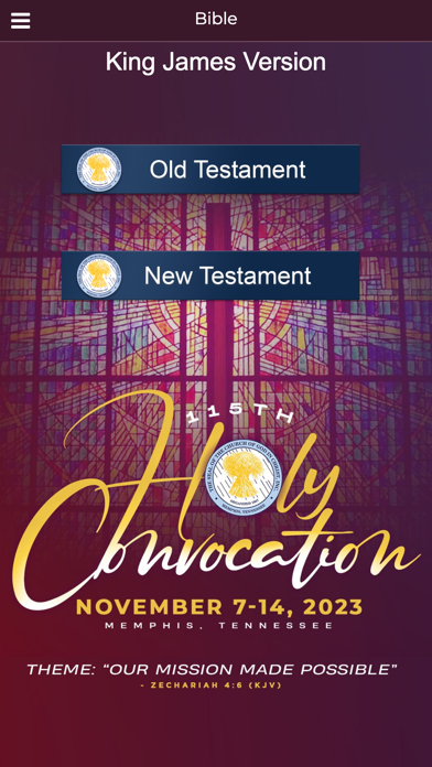COGIC Screenshot