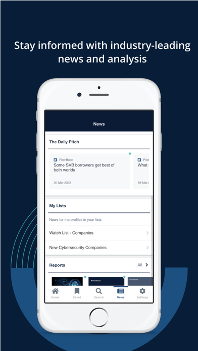 Screenshot #3 pour PitchBook Mobile