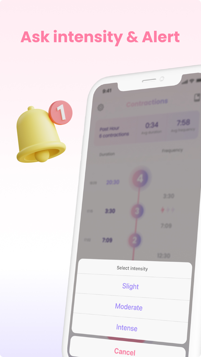 Pregnancy-Contraction Counter⁣