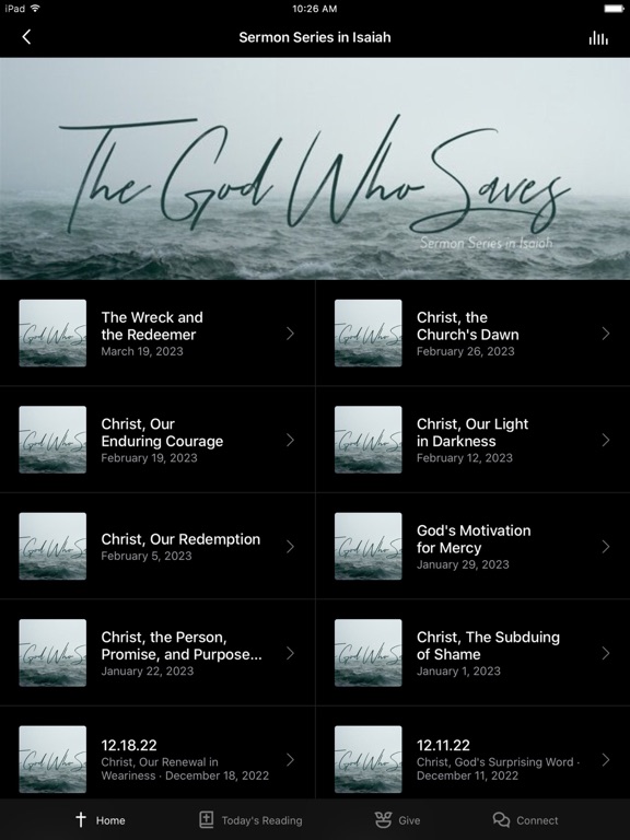 App screenshot