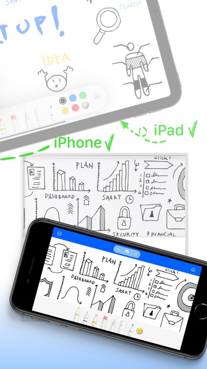 Casual Whiteboard, Sketch, Pad