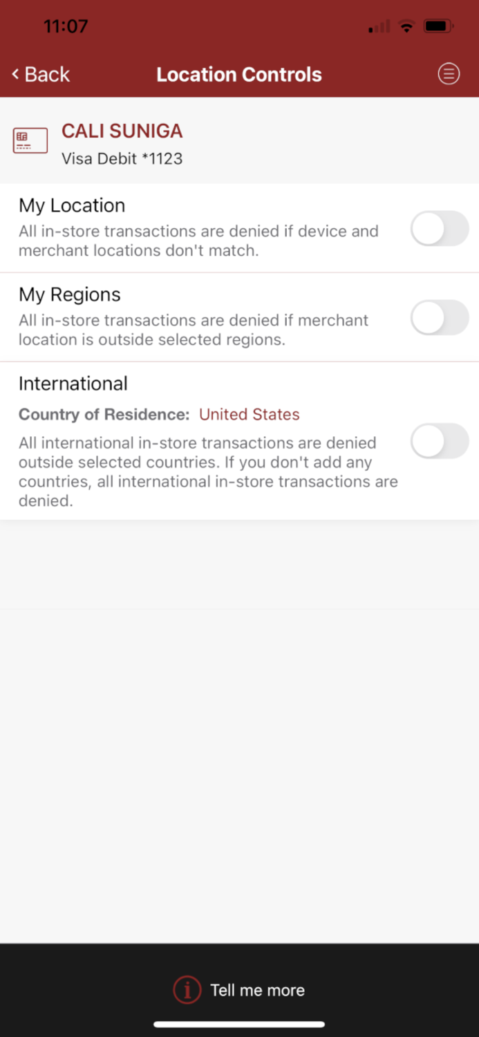 Victoria FCU Card Alerts