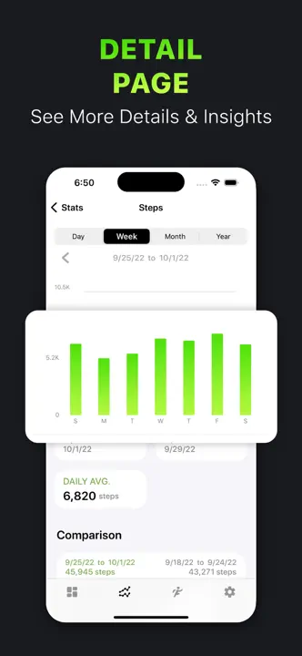 Activity Tracker・FitnessViewのスクリーンショット（5/10）