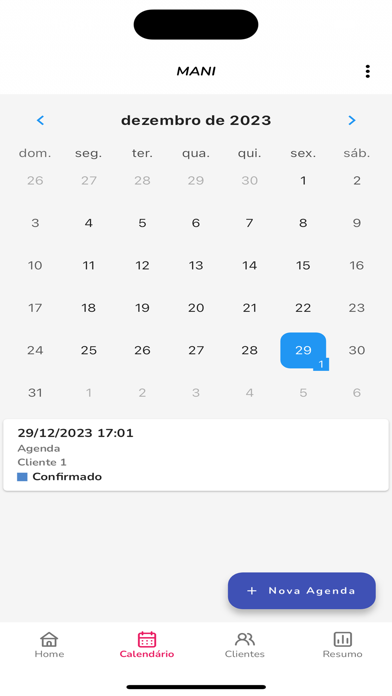 Agenda para Manicure Screenshot
