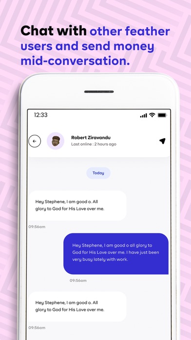 Feather - Cash on the GO Screenshot