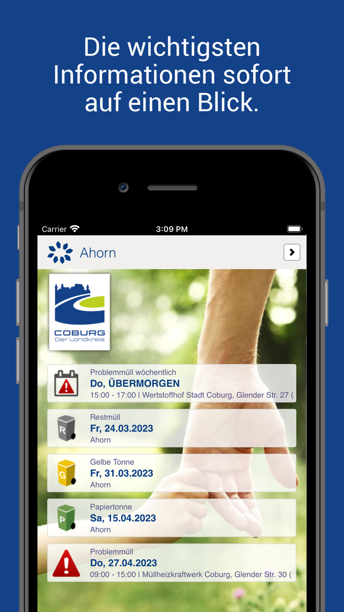 Landkreis Coburg Abfall-App