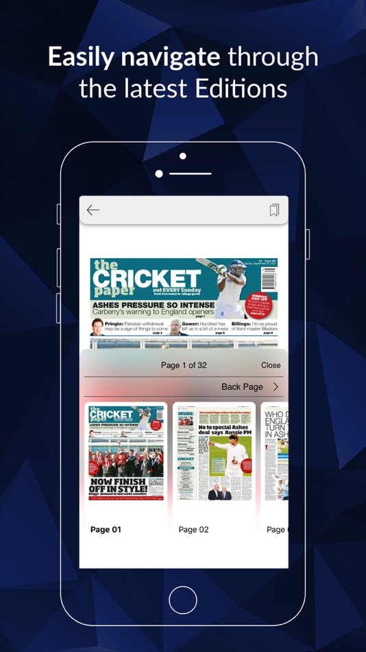 #2. The Cricket Paper (iOS) 由: Greenways Publishing Ltd