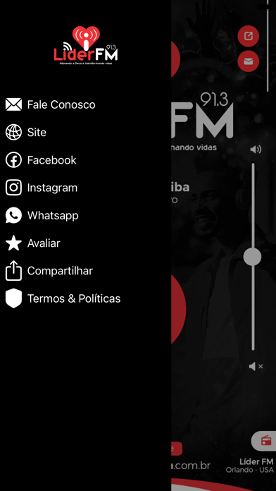LIDER FM CURITIBA 91.3 Screenshot