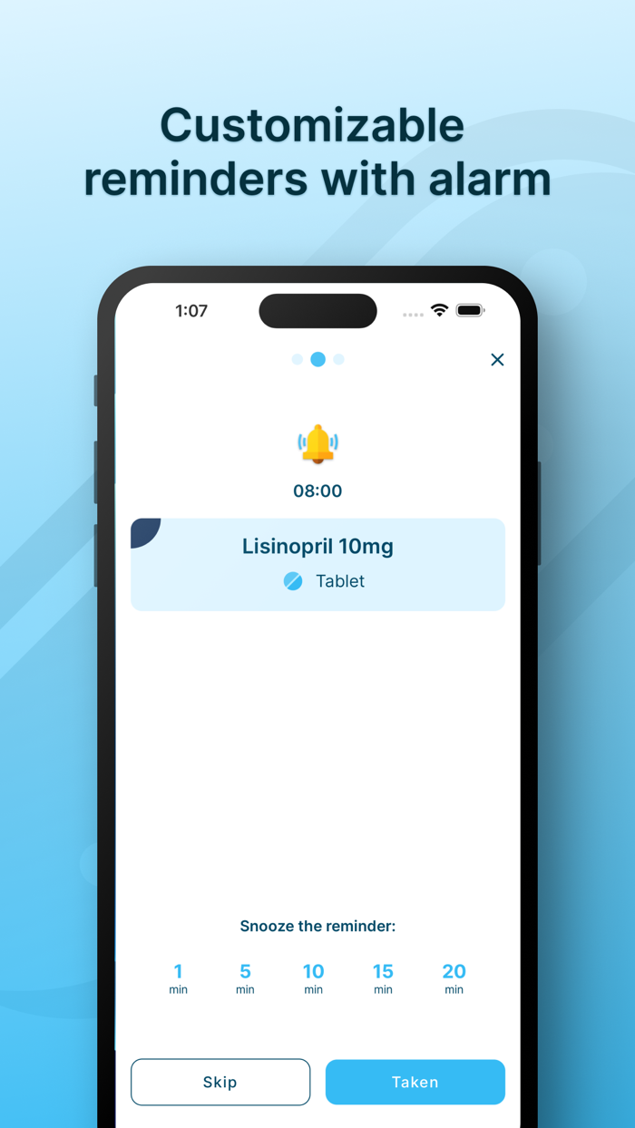 Medication Reminder Pill App