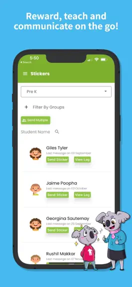 Game screenshot EZ Stickerbook Teacher App mod apk