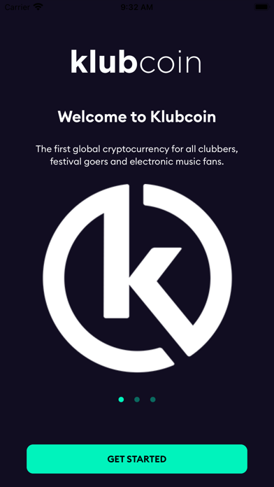 Klubcoin Screenshot