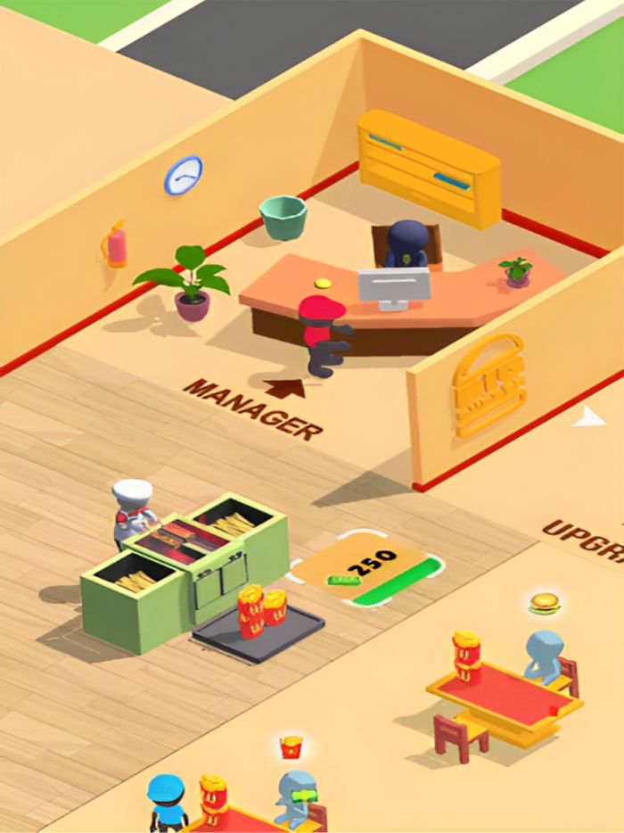 Idle Burger Restaurant Tycoon