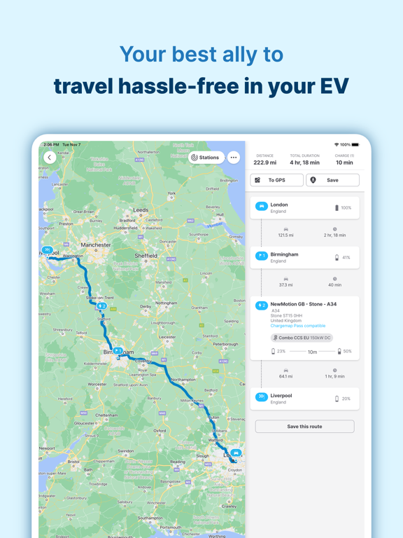 Chargemap - Charging stationsのおすすめ画像1