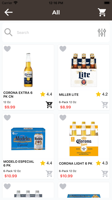 Three Palms Wines & Spirits Screenshot