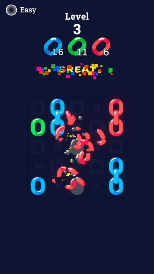 #5. MergeChainX (iOS) Podle: Bugbomb