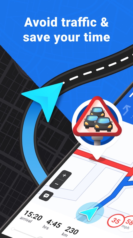 #1. GPS Live Navigation (iOS) 由: Gautam Kakadiya