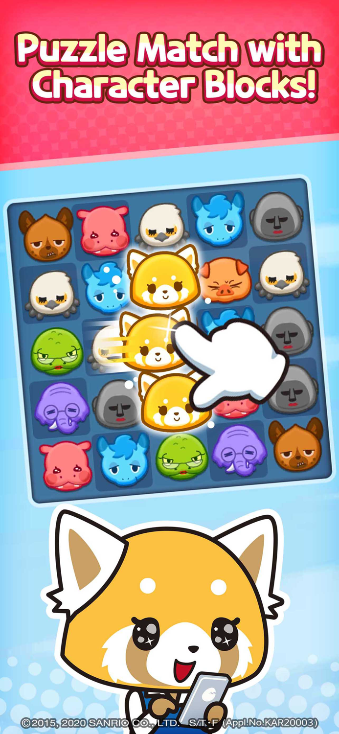 Aggretsuko Sanrio Puzzle Game