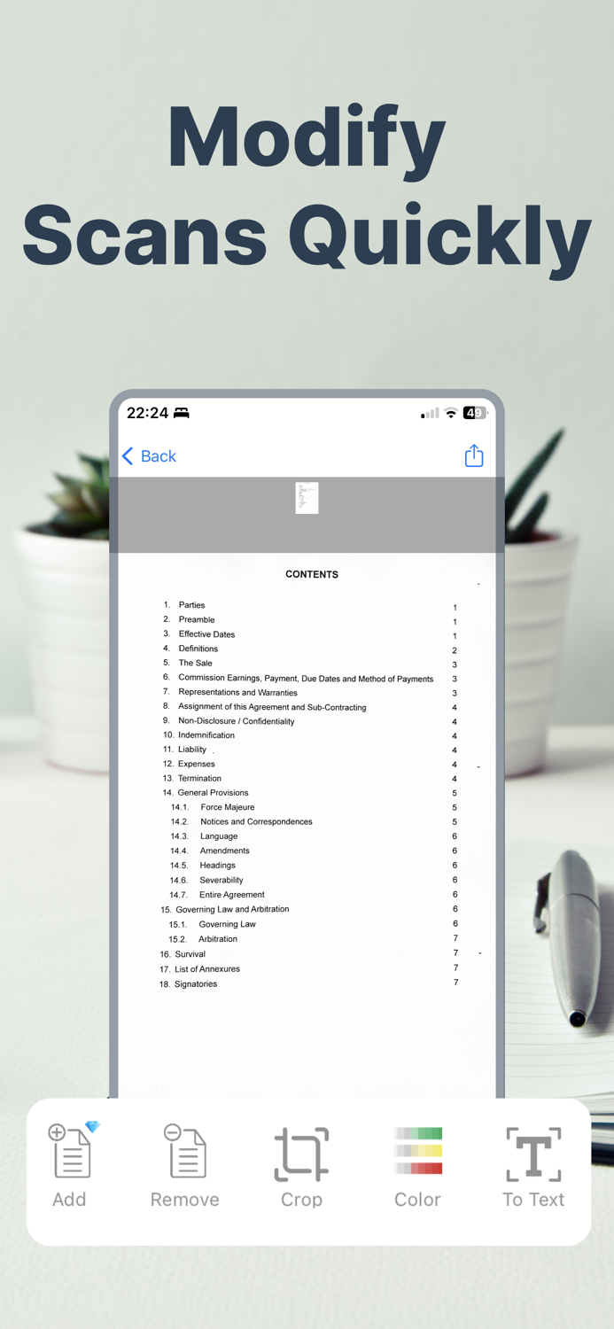 Lite PDF Scanner  Peconi
