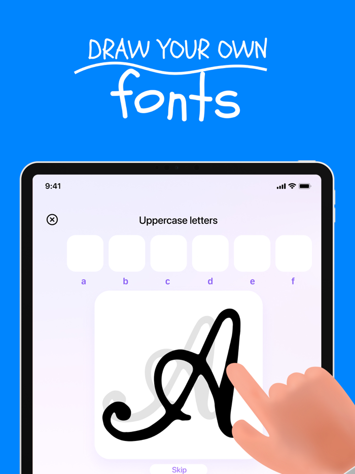 Font Maker make your keyboard