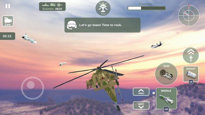 Helicopter Simulator Warfare