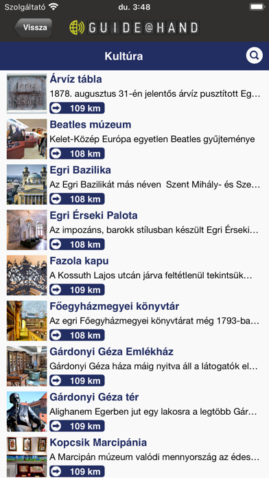Eger GUIDE@HAND Screenshot