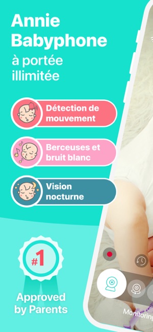 Babyphone Annie: Baby Monitor dans l'App Store