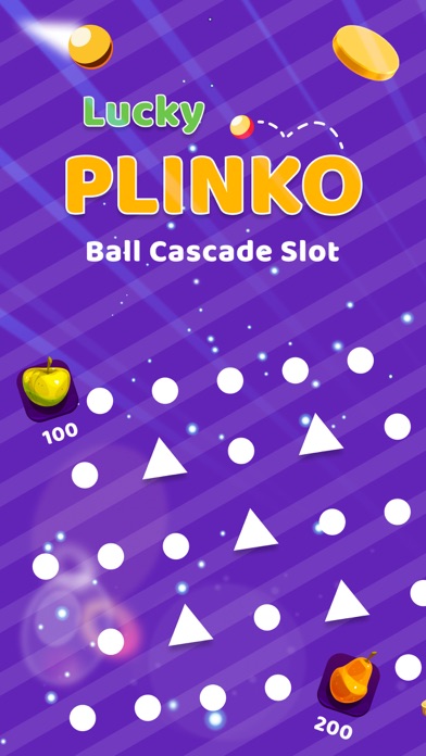 Lucky Plinko Ball Cascade Slot Screenshot